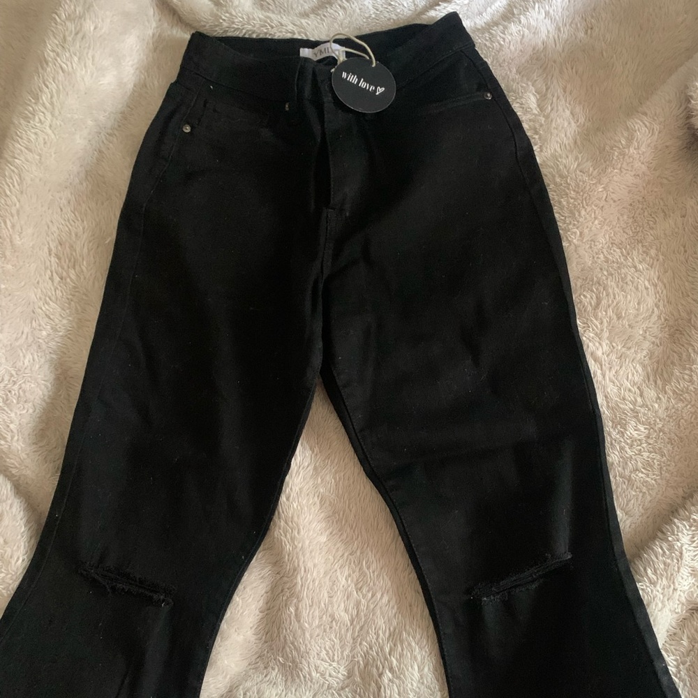 High waisted Flare jeans